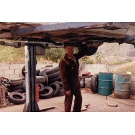 Allan Beattie, Beattie's Service Station, Cromwell
