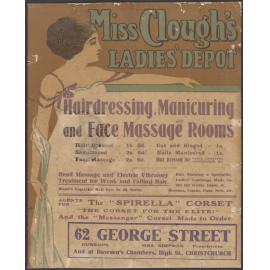 "Miss Clough's Ladies' Depot"