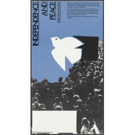"Independence and Peace for the Pacific"