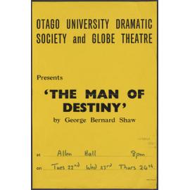 "The Man of Destiny"