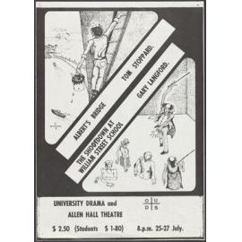"Albert's Bridge Tom Stoppard. The Showdown at William Street School Gary Langford."