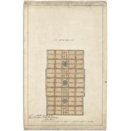 Trinity Presbyterian Church, Timaru, ceiling plan for church building