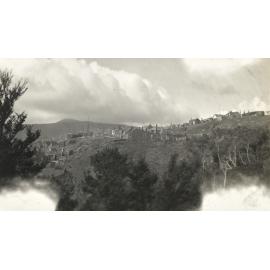 'Denniston Track. First View of Denniston' 