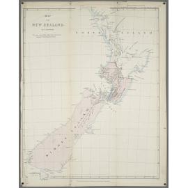 Map of New Zealand