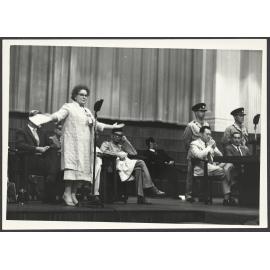Mabel Howard at the Eighth Regional Conference of the Malaya-Borneo Group of the Commonwealth Parliamentary Association, Singapore