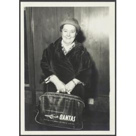 Mabel Howard at Christchurch Airport
