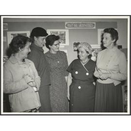 Mabel Howard and others at the Conference of Women Child Welfare Officers