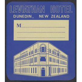 "Leviathan Hotel Dunedin, New Zealand"