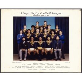 Otago Rugby Football League Representative Squad