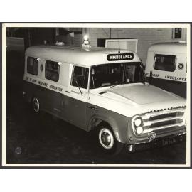 International ambulance 'George Kitchin'