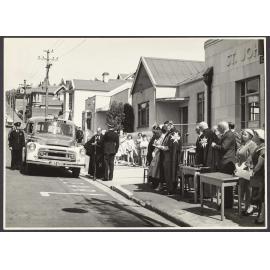Opening of Ambulance Transport Wing and decoration of new ambulance, York Place