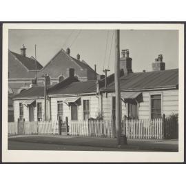 Semi-detached cottages in lower York Place