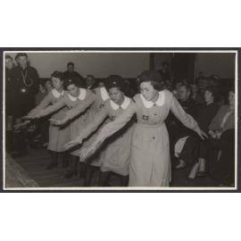 Waiata aringa at a St John Ambulance Association event