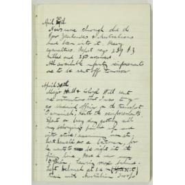 World War I diary of Dr William Aitken