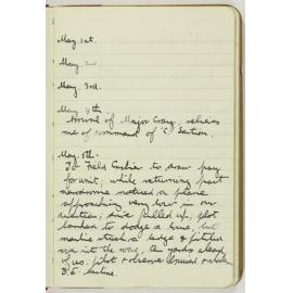 World War I diary of Dr William Aitken