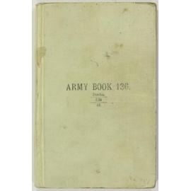 World War I diary of Dr William Aitken