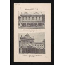 Newspaper advertisements and stories concerning the Thomson and Beattie Ltd store