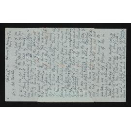 Letter, 25 April 1951, from Florence Black, to Herries Beattie