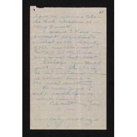 Letter, 29 October 1946, from Lands and Survey Department, Invercargill, to Mrs John MacKenzie