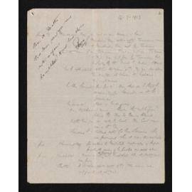 Letter, 16 July 1913, from Robert McNab, to Herries Beattie