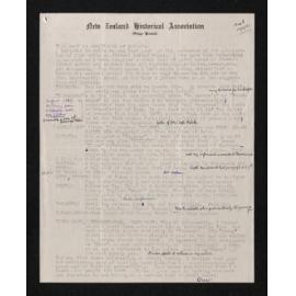 Letter, April 1931, from Basil Howard, to Herries Beattie