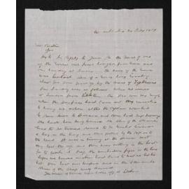 Letter, 26 July 1919, from David Lamb, to Herries Beattie