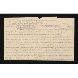 Letter, 27 January 1910, from [M.A. Adam?], to Herries Beattie