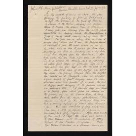 Manuscript, n.d., attributed to John Chubbin