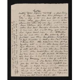 Manuscript, n.d., by Andrew Aiken