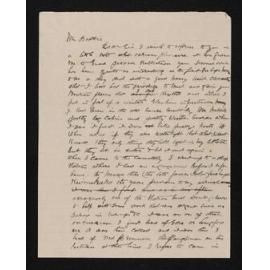 Letter, n.d., from A. Aitken, to Herries Beattie