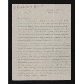 Letter, 21 October 1910, from W.H.S. Roberts, to Herries Beattie