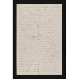 Manuscript, n.d., attributed to Ro Carrick