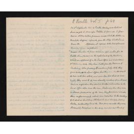 Manuscript, n.d., by W.H.S. Roberts