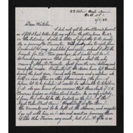 Letter, 4 March 1943, from Wiremu Teira, to Waitaha [Herries Beattie]