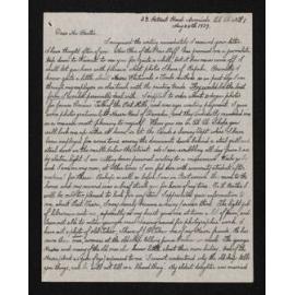 Letter, 24 May 1939, from W.A. Taylor, to Herries Beattie