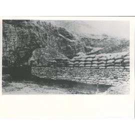 McPhersons Coal Pit, Roxburgh, looking towards the drive and showing the loading Bank