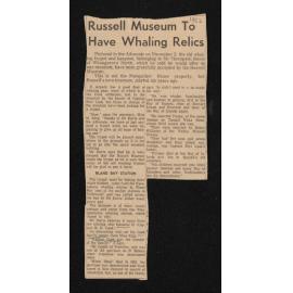 Newspaper clipping, 1962