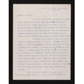 Letter, 1 August 1948, from Elsie K. Morton, to Herries Beattie