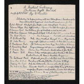 Synopsis of article written by Herries Beattie for the Mataura Ensign entitled 'A district centenary : Tuturau fight, Dec 1836'
