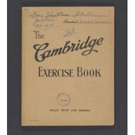 Scrapbook concerning the 1928 Gore School jubilee