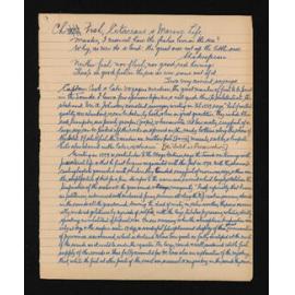 Papers on early European accounts of fish, trees, birds and fauna of Fiordland, not included in Herries' publication 'Far famed Fiordland'