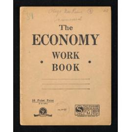 Notebook entitled, 'Otago No. runs, numerical 3'