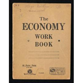Notebook entitled, 'Otago No. runs, numerical 2'
