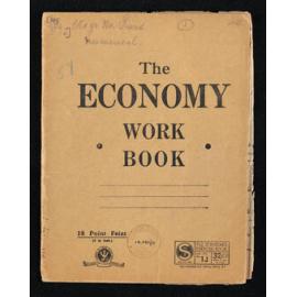 Notebook entitled, 'Otago No. runs, numerical 1'