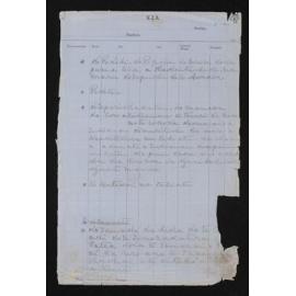 Whakapapa and list of fights