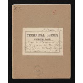Notebook containing numerous accounts pertaining to the South Island