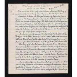 Writings of Fred C.S. Lawson regarding the origin of Māori, with preface by Herries Beattie