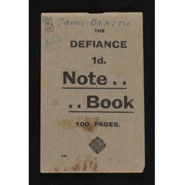 A notebook of fugitive papers written by James Beattie in his old age