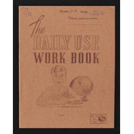 Notebook containing over 51 interviews with pioneers