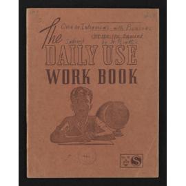 Notebook containing over 60 interviews with pioneers 1909-11 onward